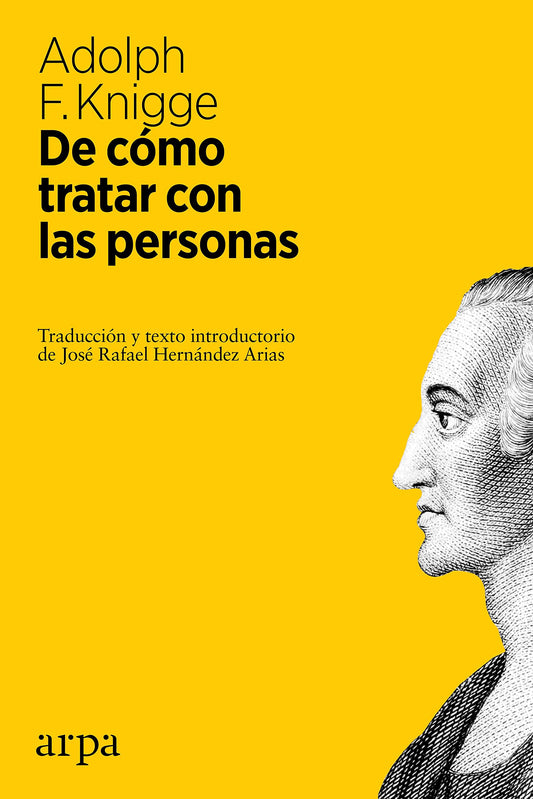 De cómo tratar a las personas - Adolph Knigge